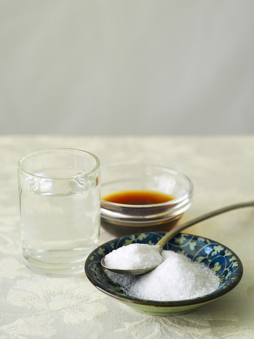 Sugar, sake and soy sauce (Japan)