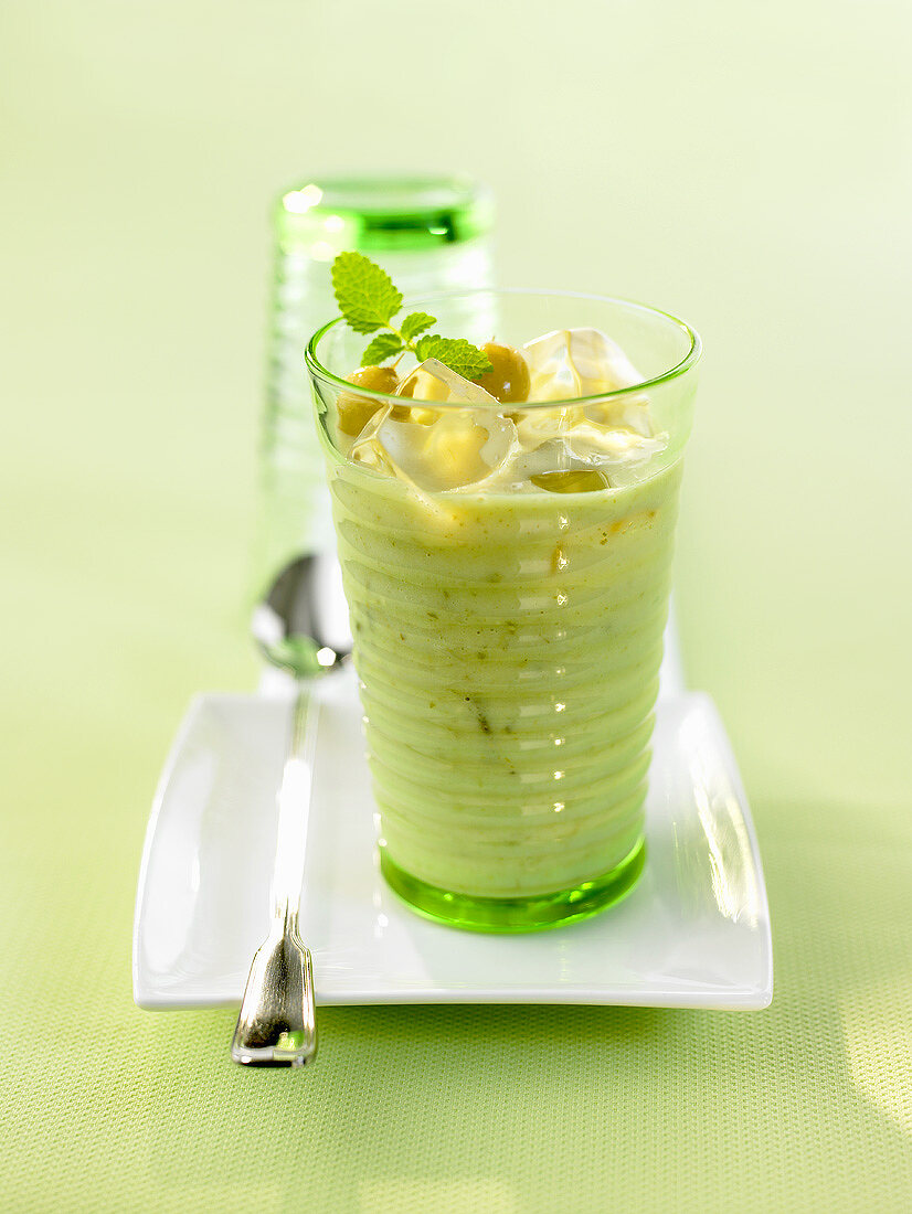 Gooseberry buttermilk smoothie