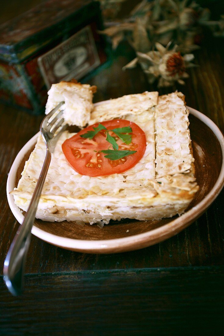 Maca Serowa (Savoury cheese tart, Poland)