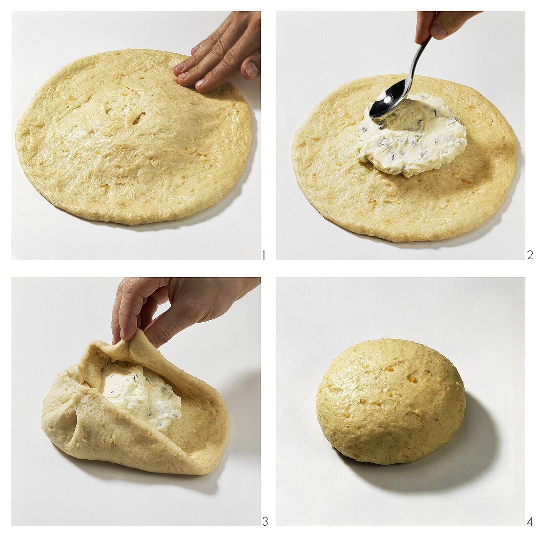 Making Russian quark bread