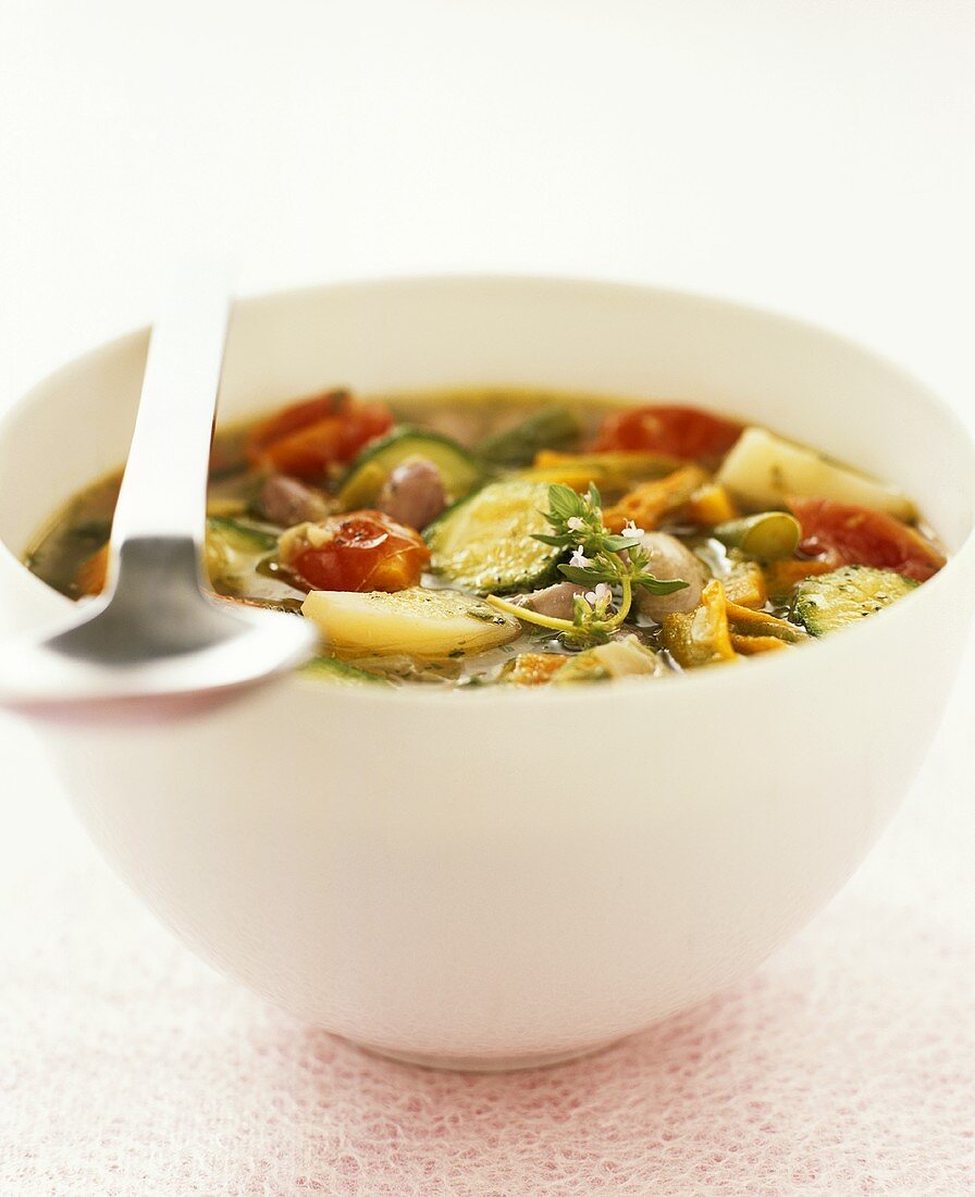 Kalte Minestrone