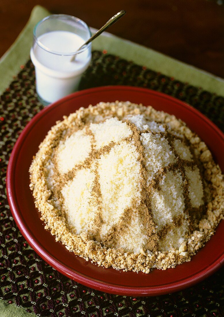 Seffa (Mandel-Zimt-Couscous, Marokko)