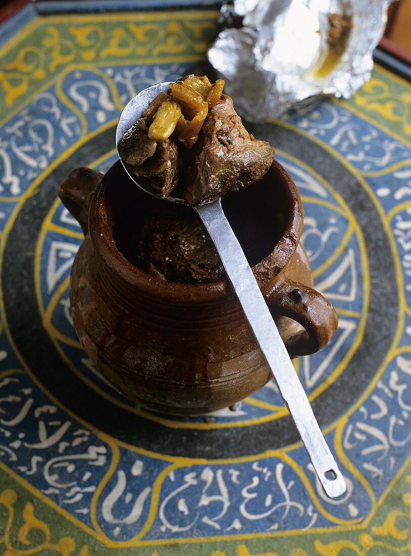 Tanjia (Braised lamb, Morocco)