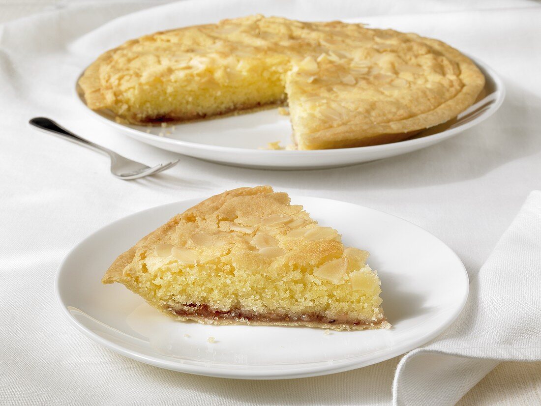 Bakewell Tart (Mandelkuchen mit Marmelade, England)