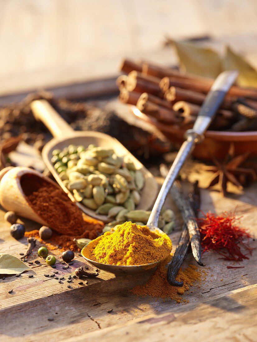 Various spices