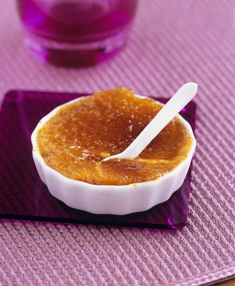 Crème brûlée vom Kürbis