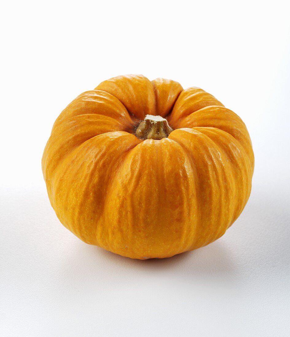 An orange pumpkin