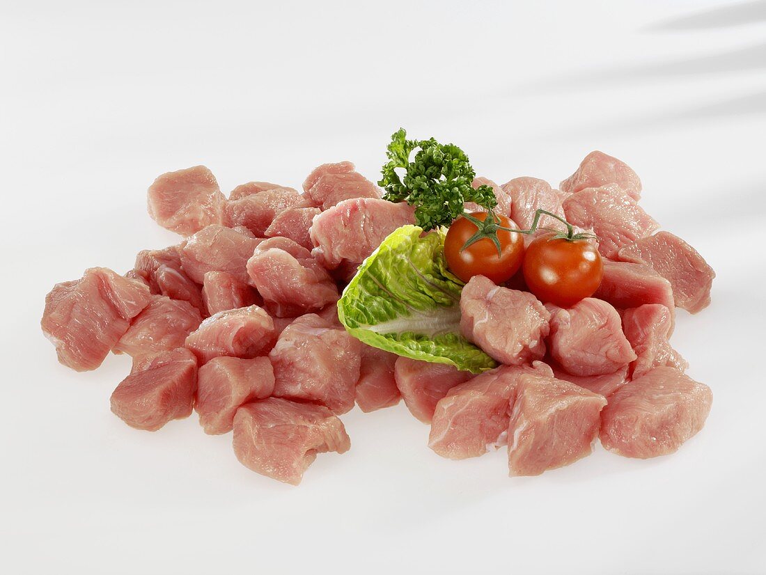 Diced veal (for goulash)