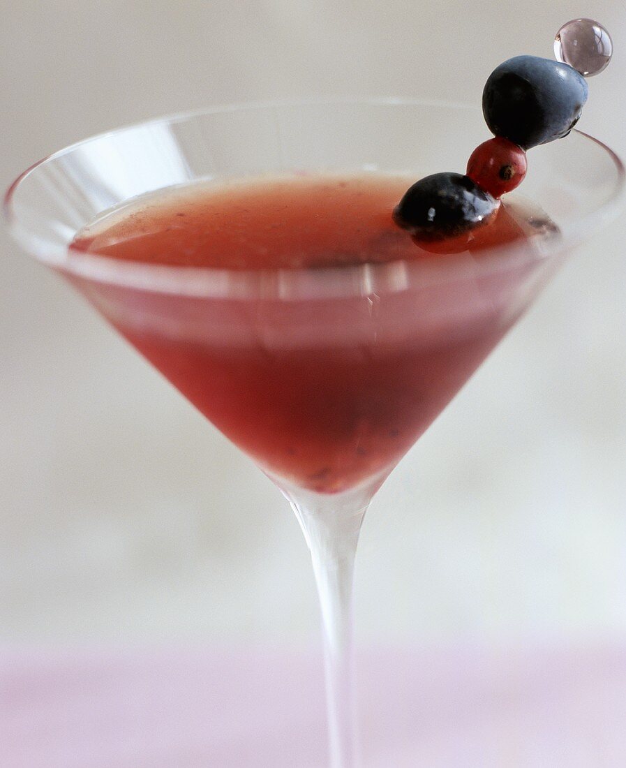 Blackcurrant Martini