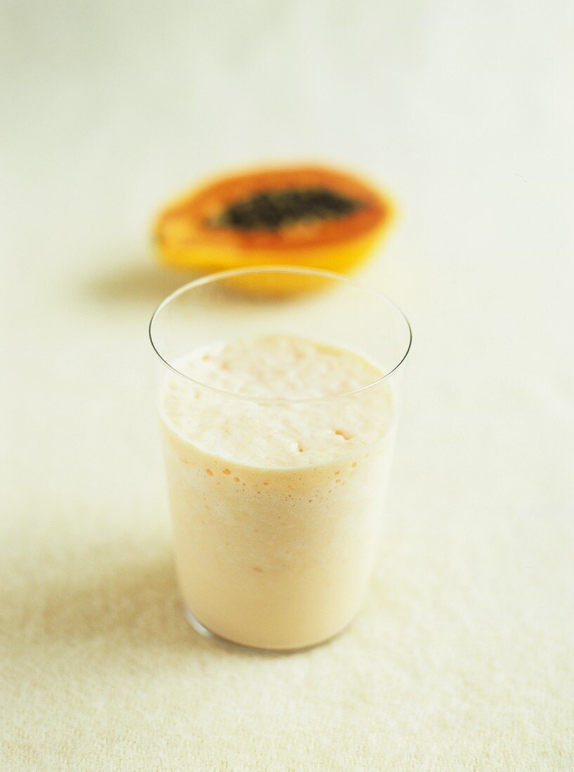 Papaya milkshake