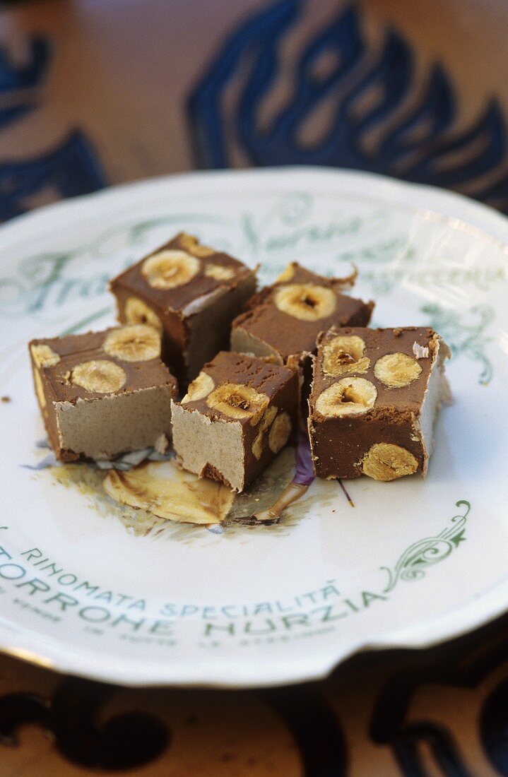 Torrone (Nougat confection, Italy)