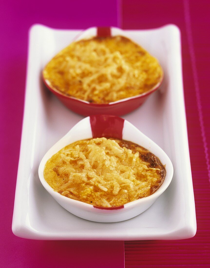 Reis-Kürbis-Gratin