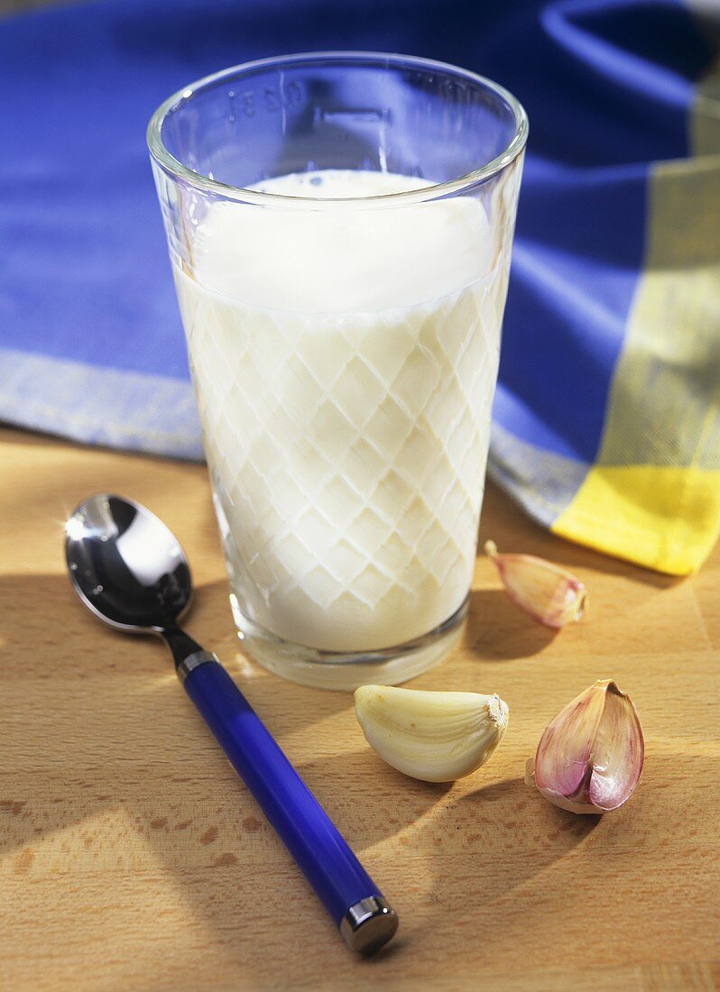 Garlic milk (clears the bronchial tubes)