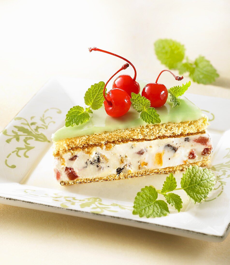 Cassata siciliana (Eistorte), Sizilien, Italien