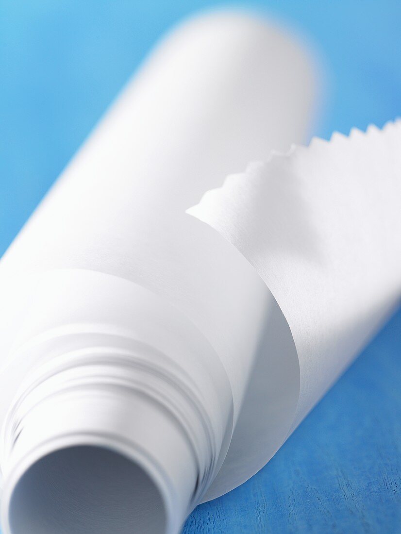 A roll of parchment paper