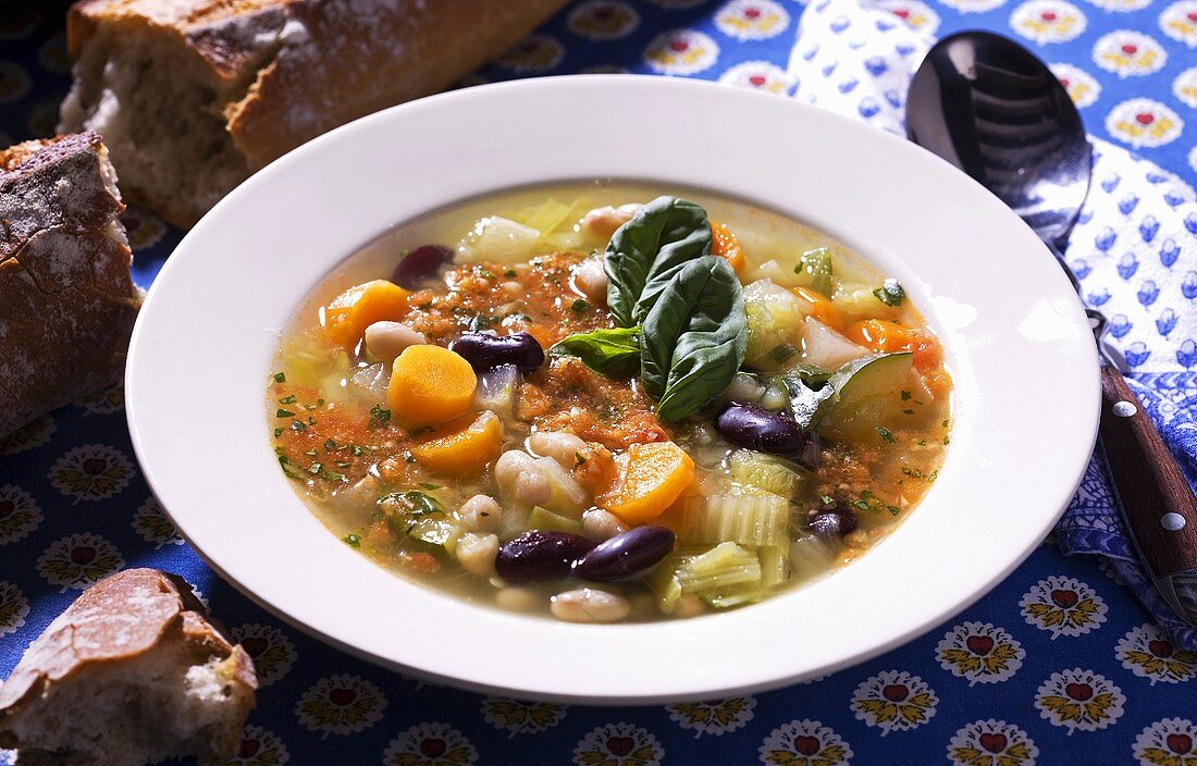 Pistou soup from Provence