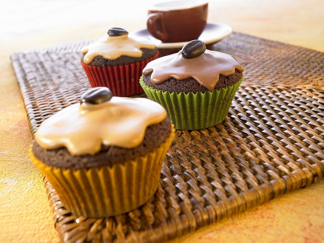 Chocolate espresso muffins