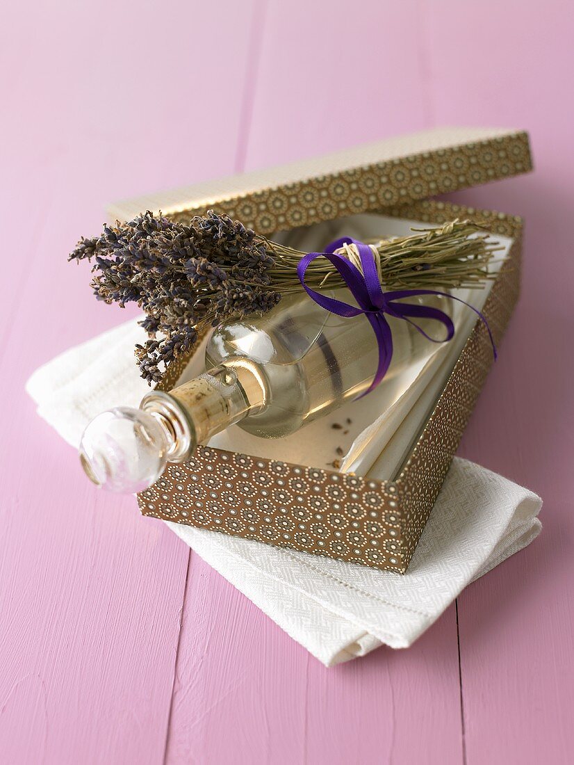 Lavender syrup to give as a gift