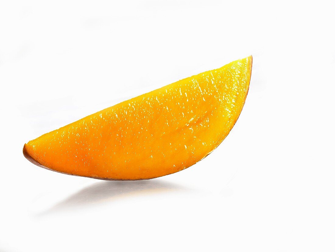 Wedge of mango