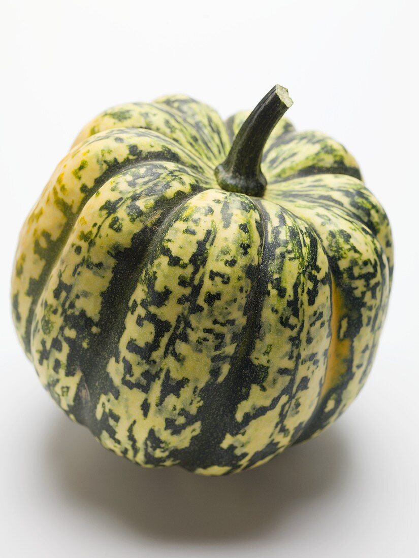 A squash (green and yellow speckled)