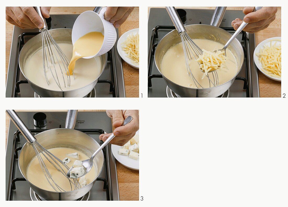 Making cheese sauce