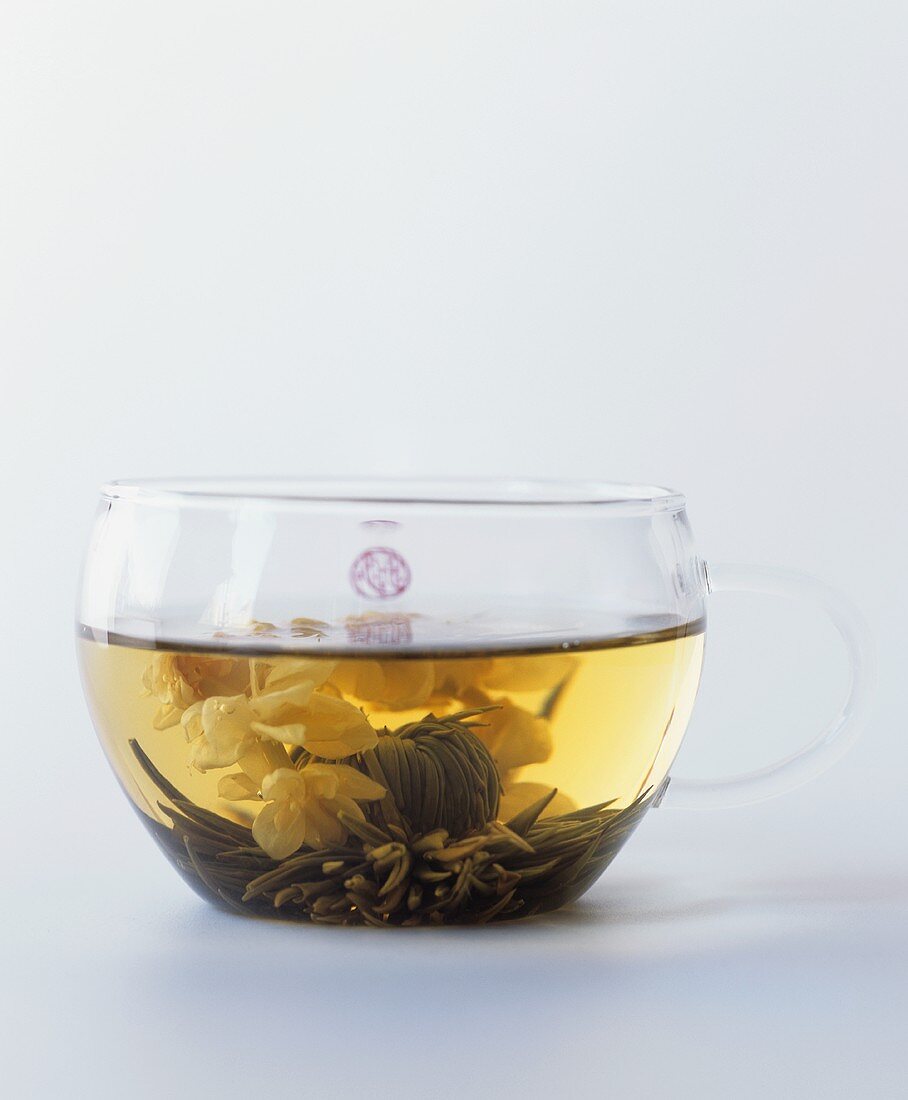 A cup of jasmine tea