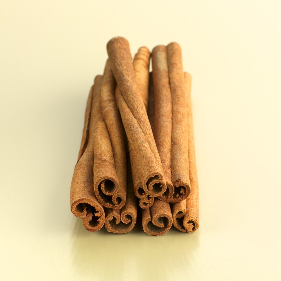 Several cinnamon sticks