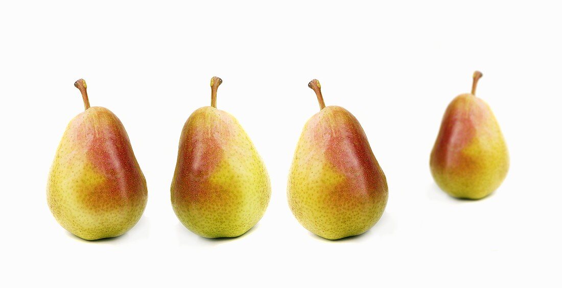 Four Whole Pears