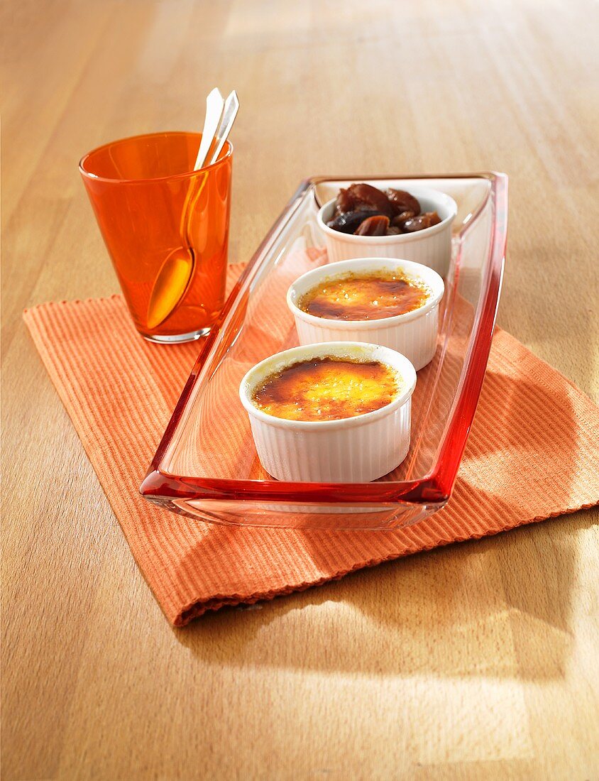 Ingwer-Creme brulee