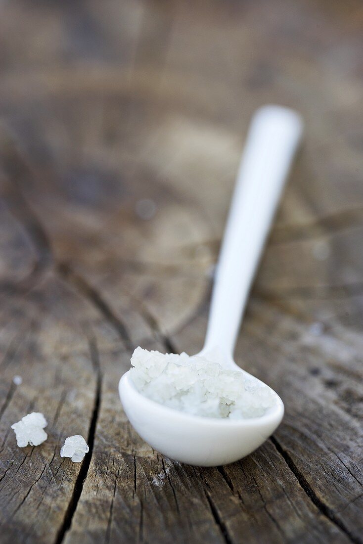 A spoonful of sea salt from Noirmoutier, France