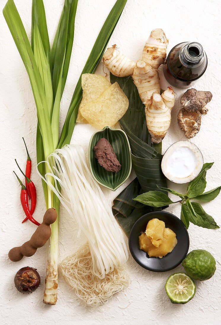 Various Malaysian ingredients