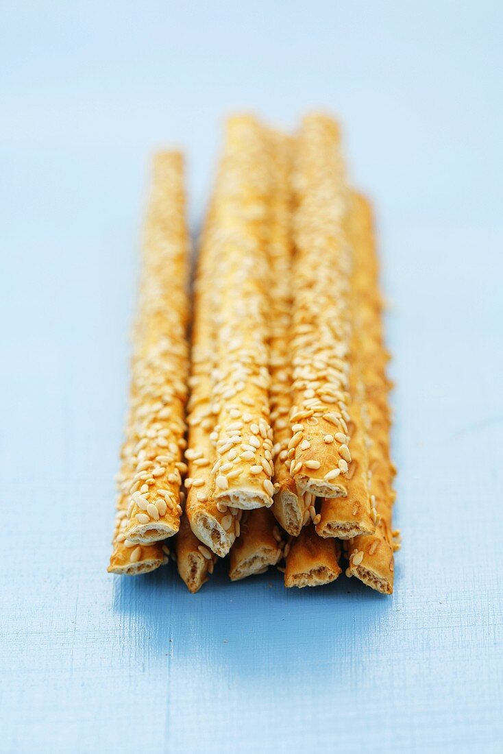 Sesame grissini