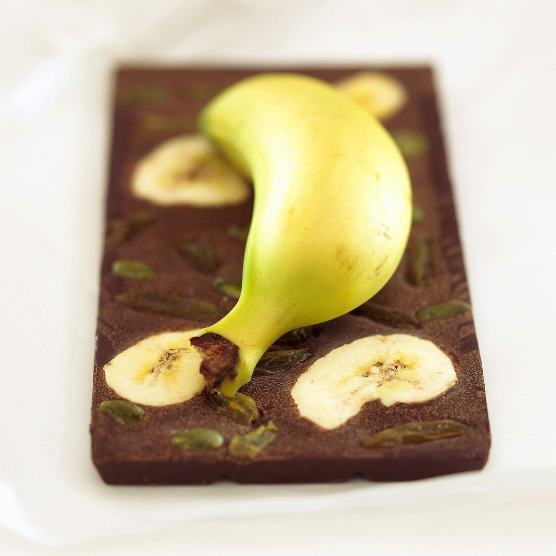 Chocolate with banana