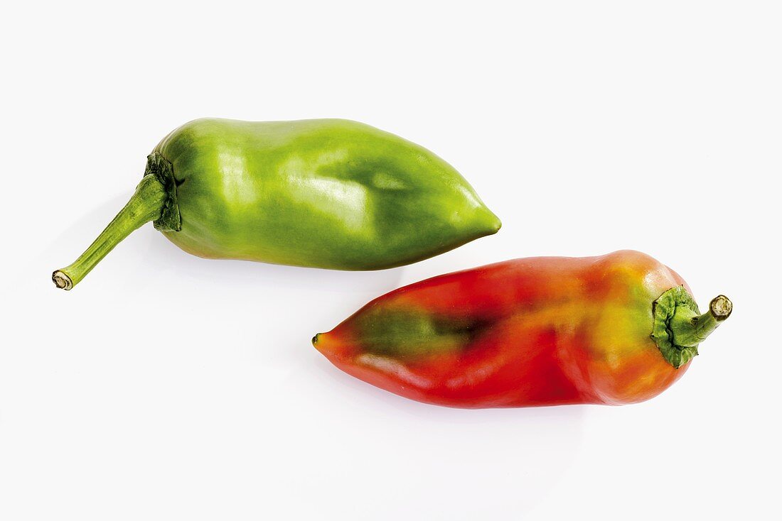 Hungarian pointed peppers