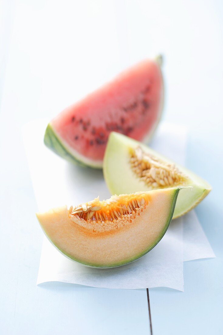 Melonen-Stillleben