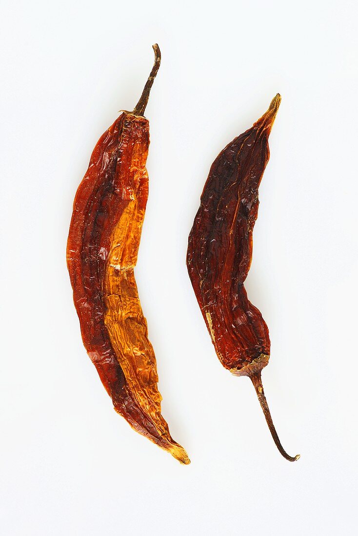 Getrocknete peruanische Chilischoten (Aji)