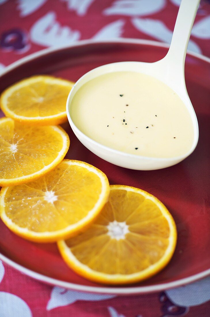 Orange hollandaise