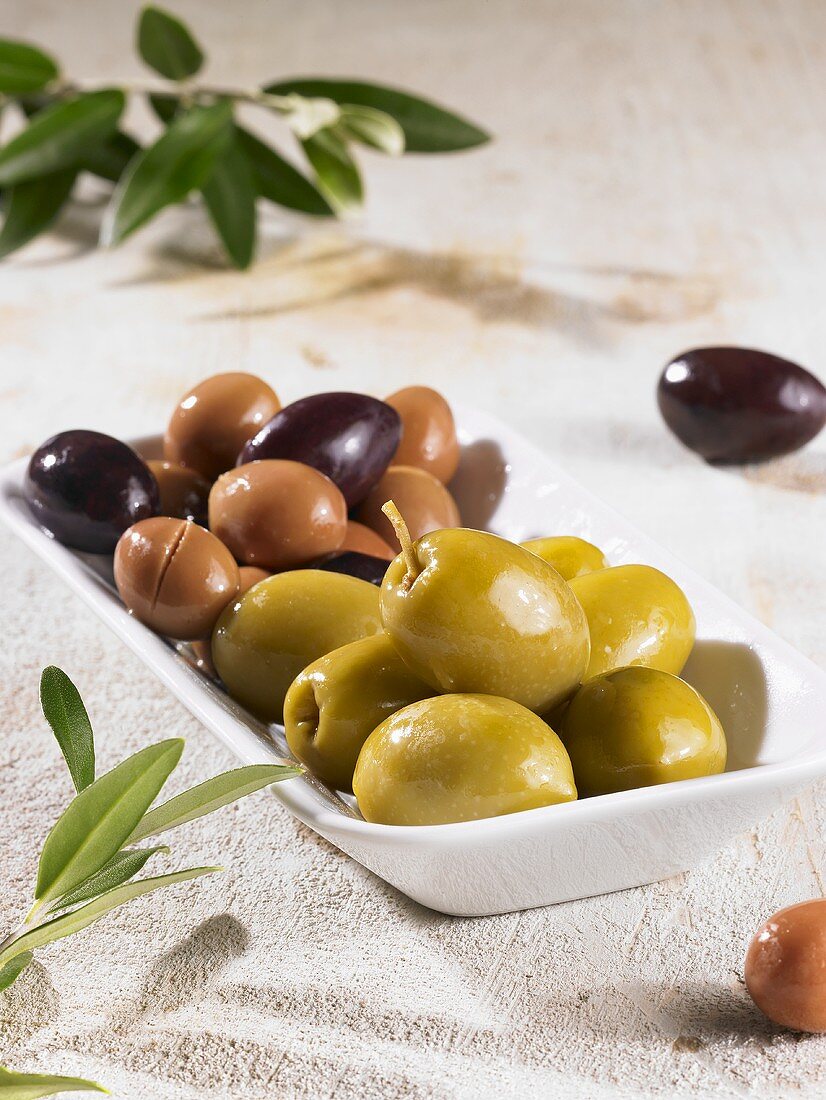 Various olives