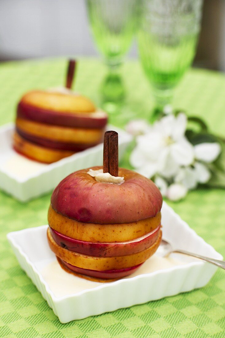 Cinnamon apples