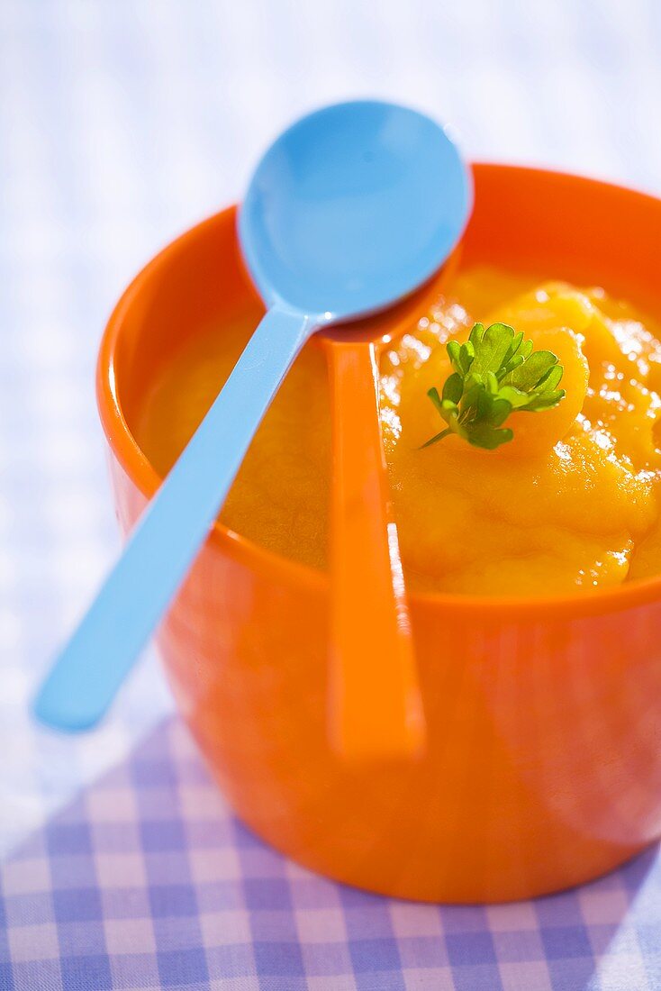 Carrot puree (baby food)