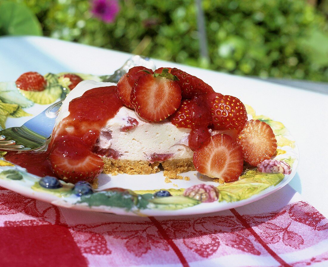 Erdbeer-Käsekuchen (Strawberry Cheese Cake)