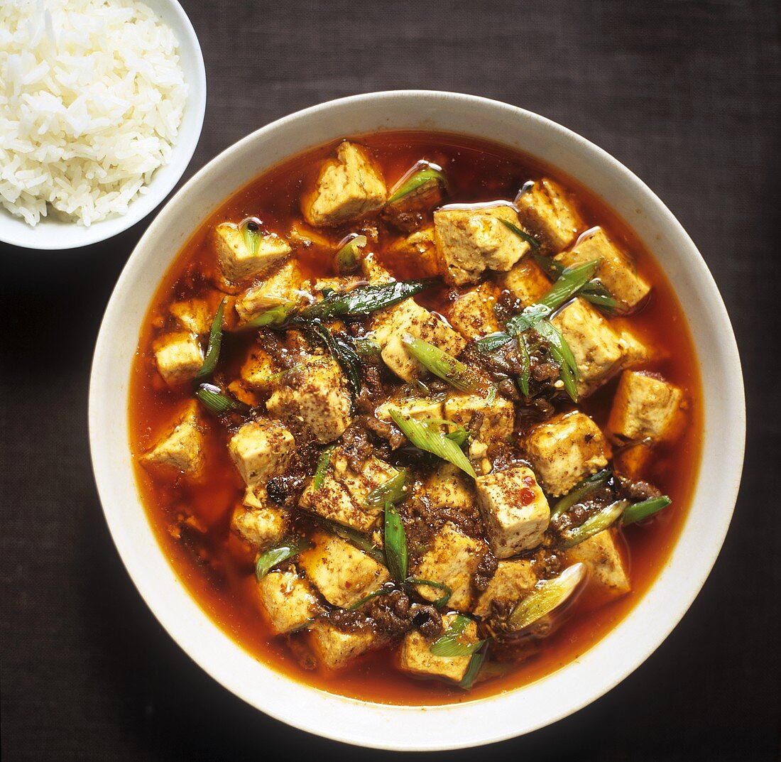 Mapo doufu (Spicy tofu dish, Szechuan cuisine)