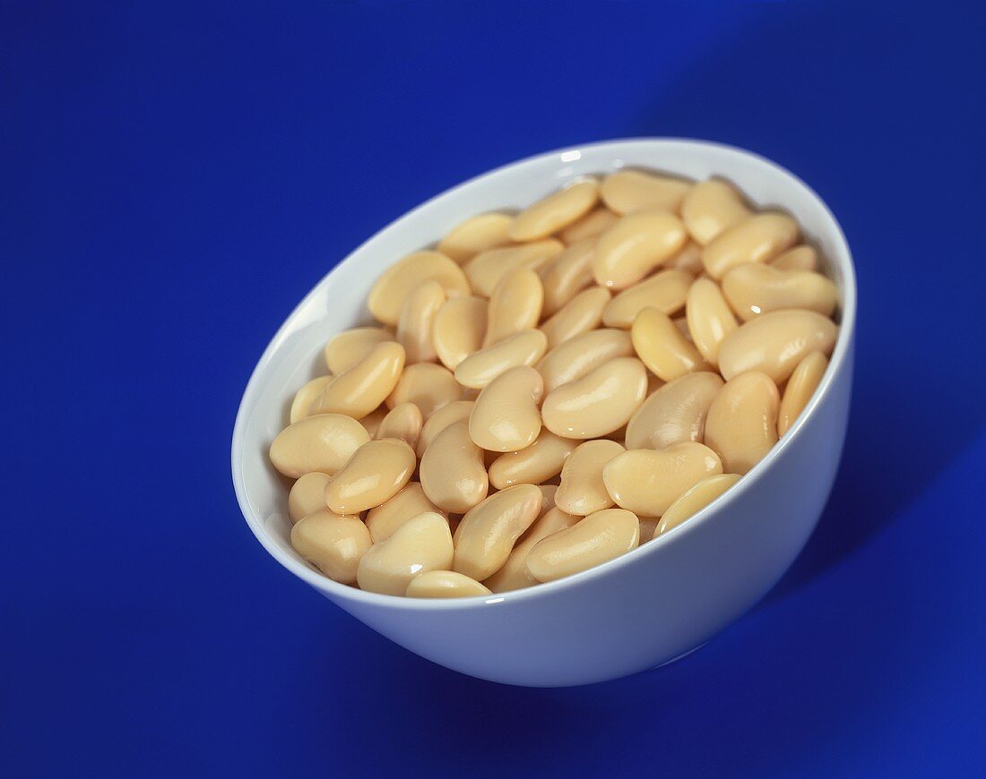 Tinned lima beans