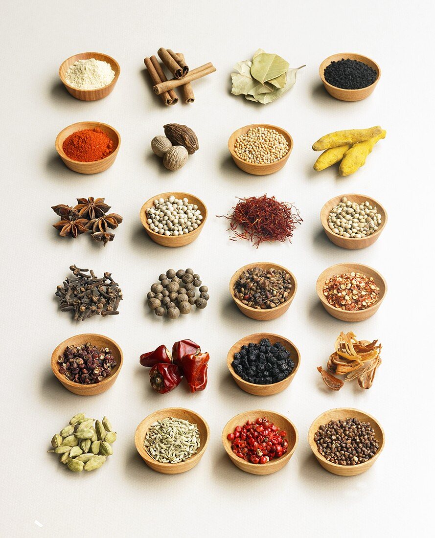 Various spices