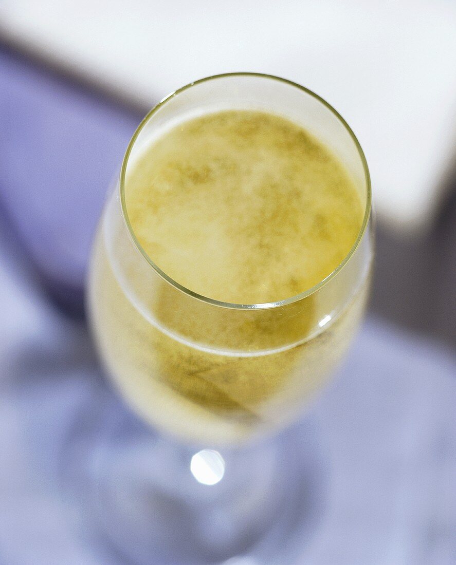 Ein Glas Champagner