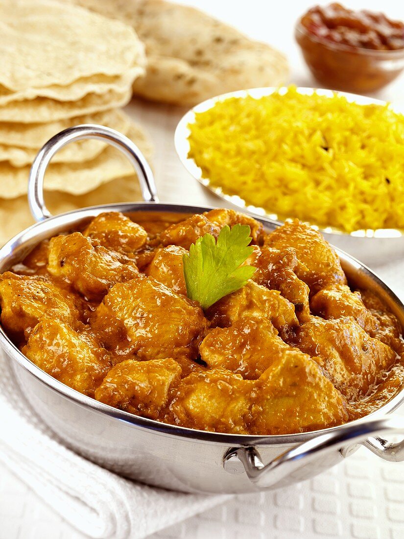 Chicken Madras (Chicken curry, India)