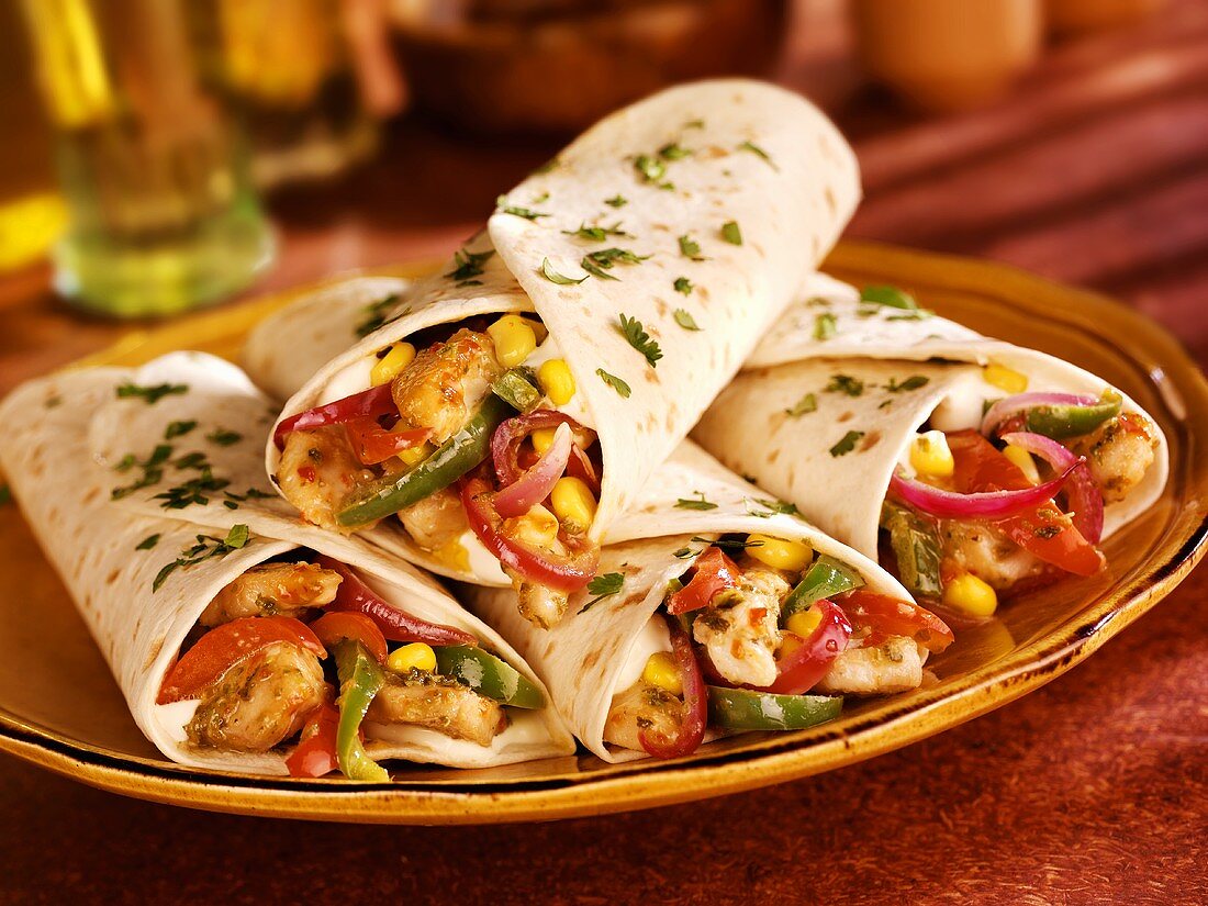 Chicken fajitas