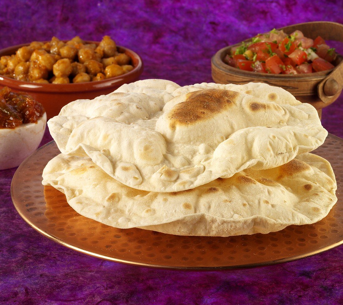 Chapati (Fladenbrot, Indien)