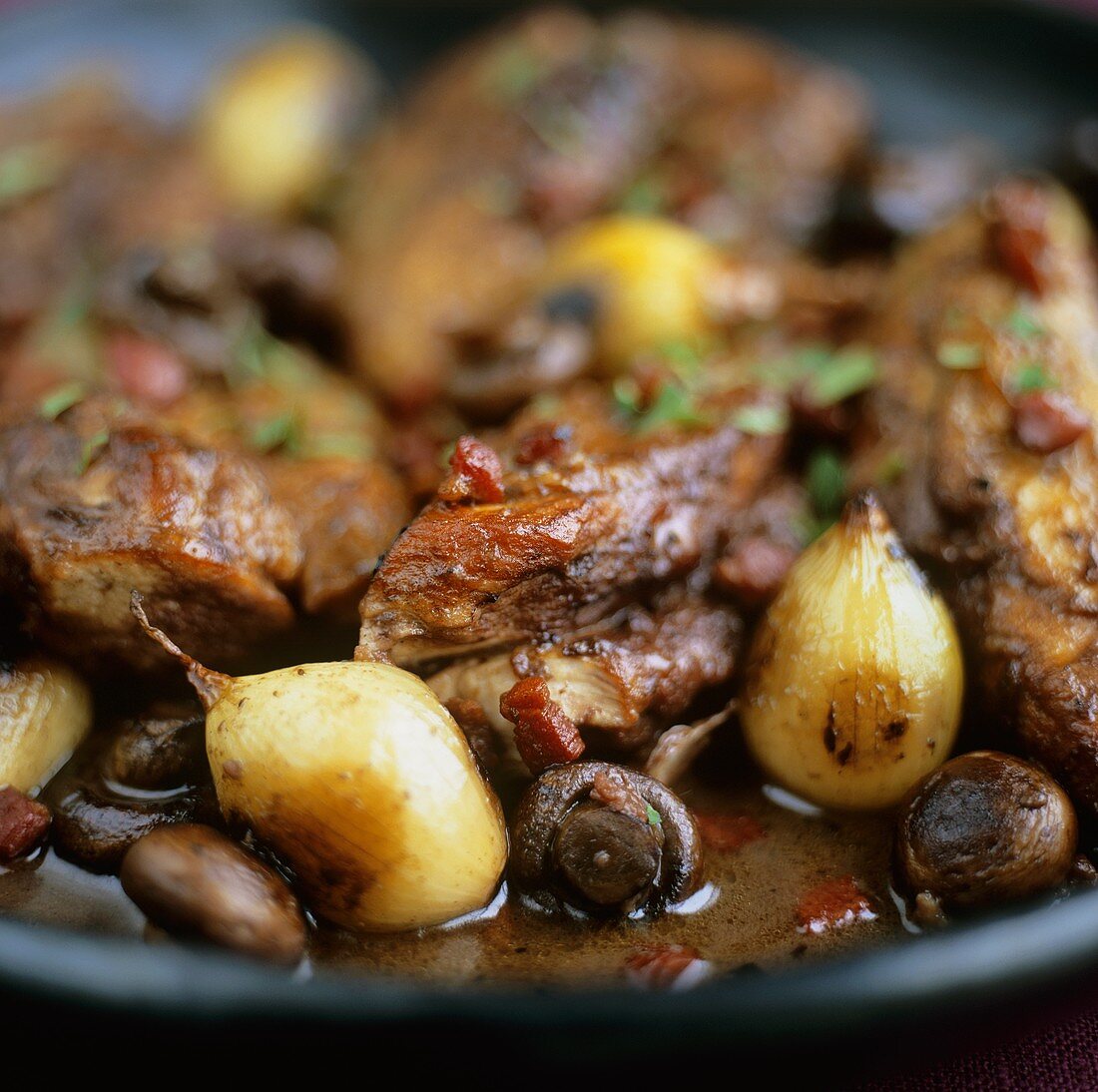 Cock au vin