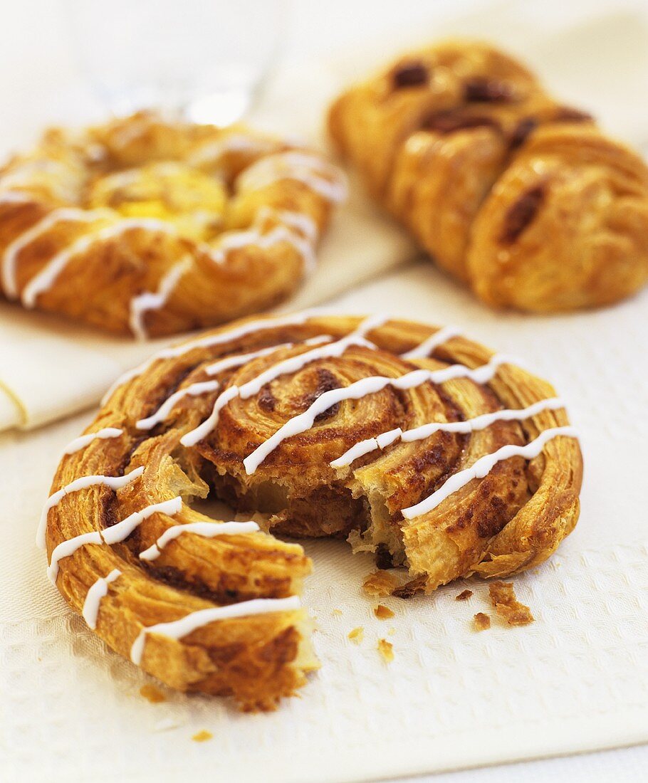 Assorted Danish pastries